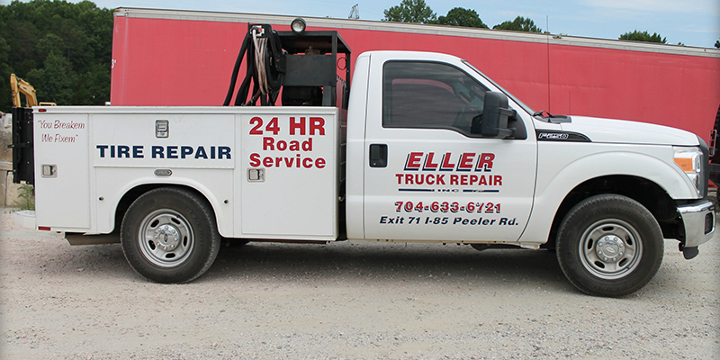 Roadside service in Salisbury, North Carolina